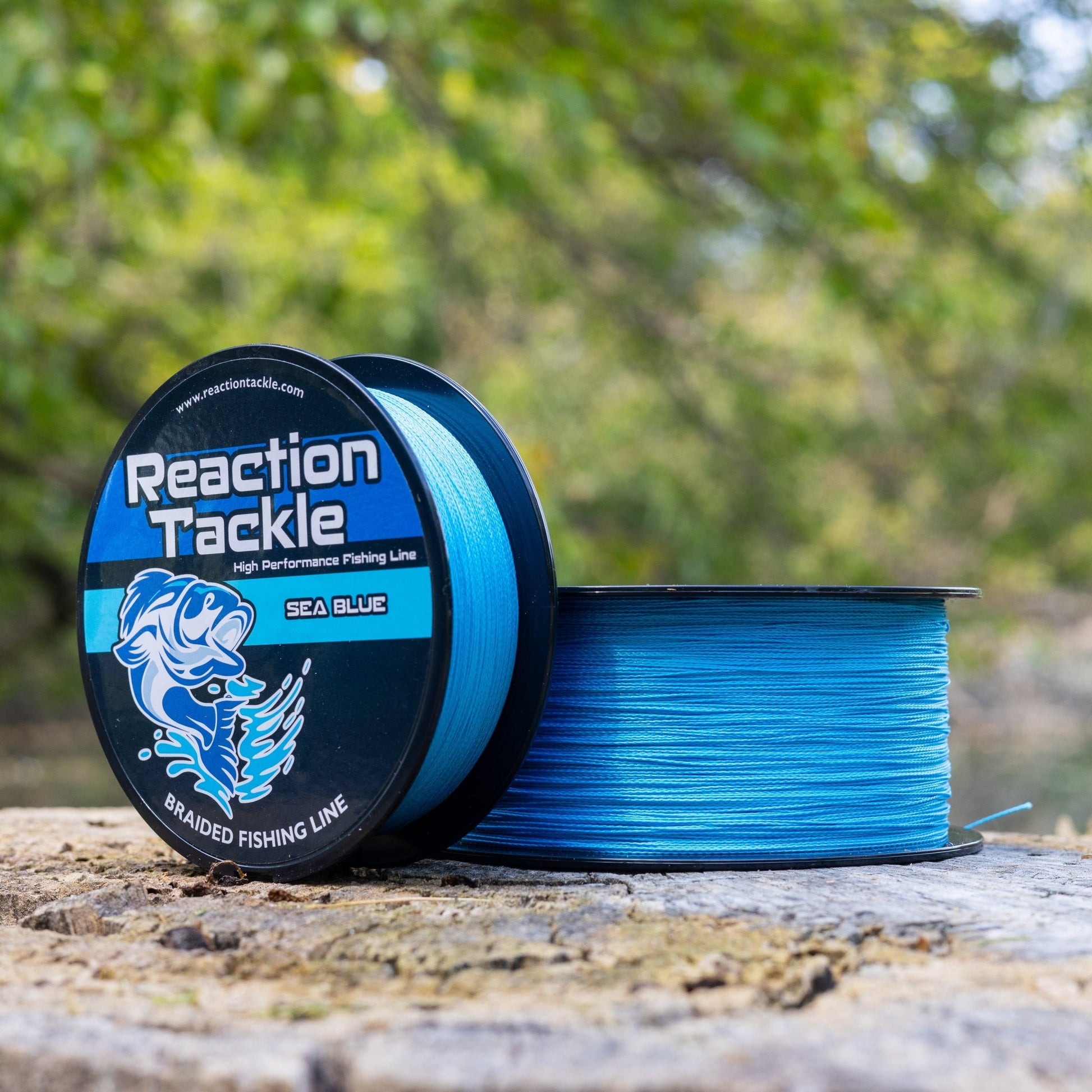 Reaction Tackle Braided Fishing Line - Sea Blue - Angler's Pro Tackle & Outdoors