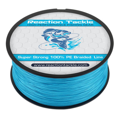 Reaction Tackle Braided Fishing Line - Sea Blue - Angler's Pro Tackle & Outdoors