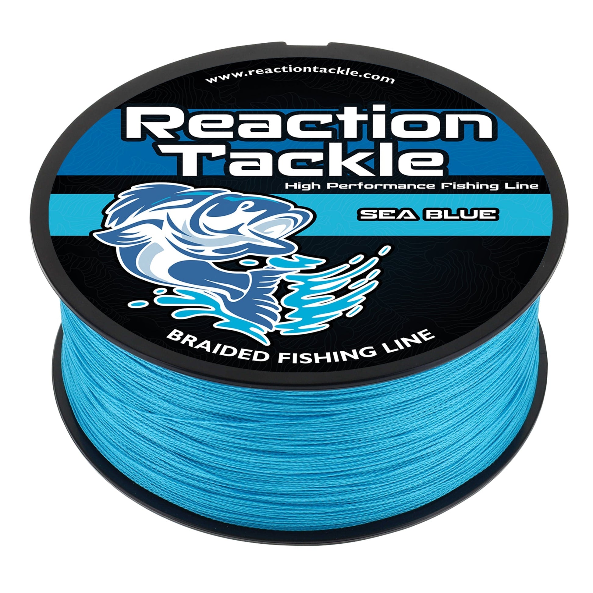 Reaction Tackle Braided Fishing Line - Sea Blue - Angler's Pro Tackle & Outdoors