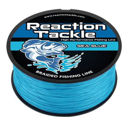 Reaction Tackle Braided Fishing Line - Sea Blue - Angler's Pro Tackle & Outdoors
