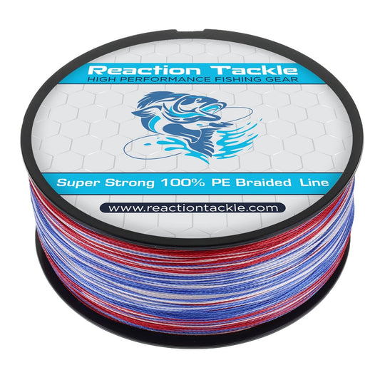 Reaction Tackle Braided Fishing Line - USA Camo - Angler's Pro Tackle & Outdoors