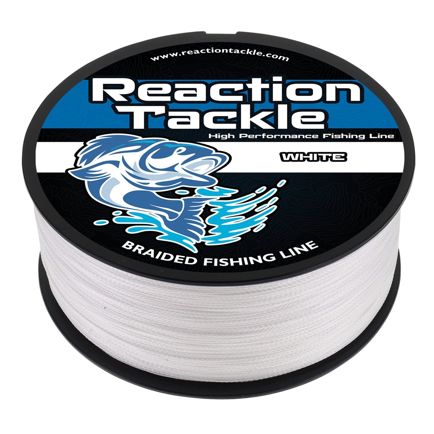 Reaction Tackle Braided Fishing Line - White - Angler's Pro Tackle & Outdoors