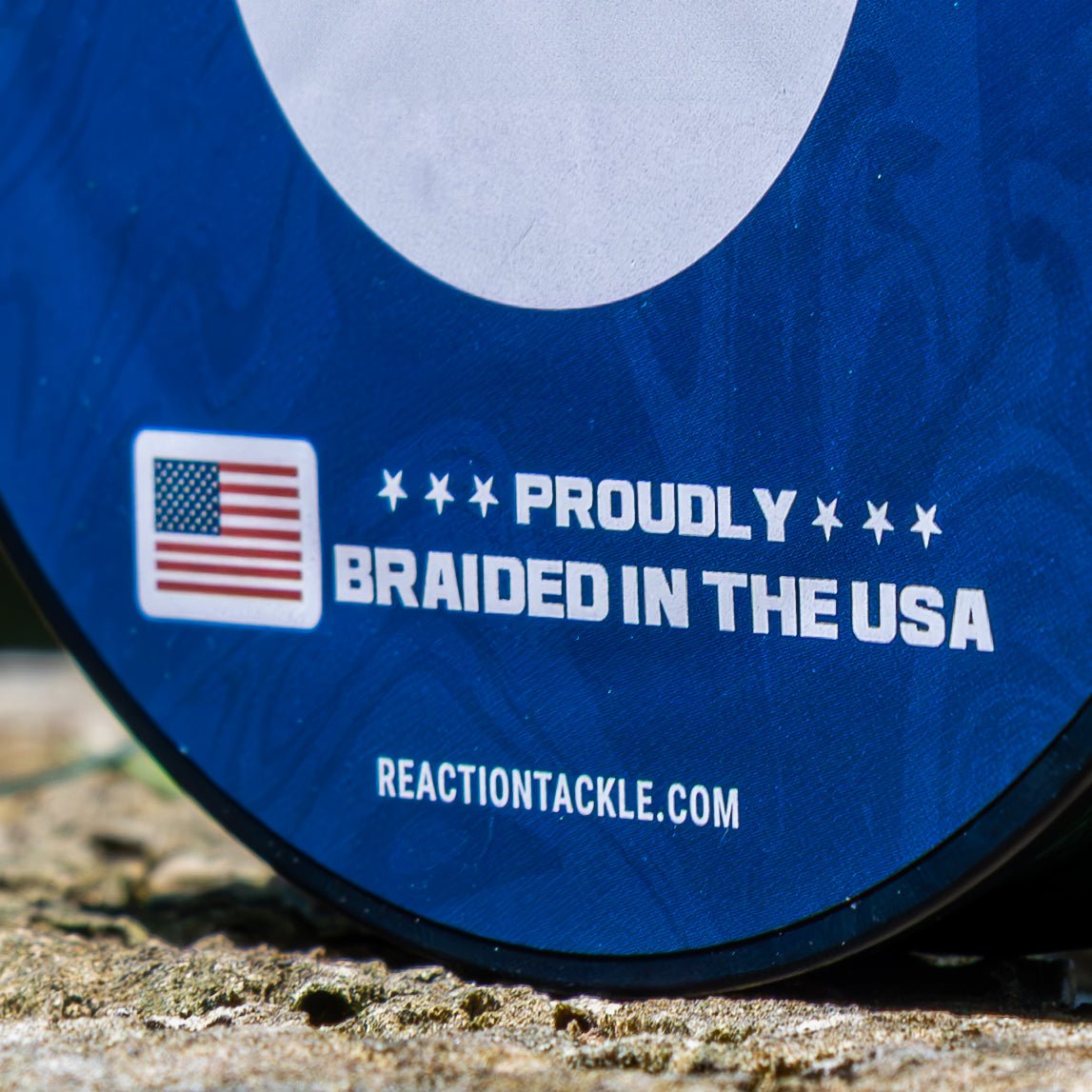 Reaction Tackle BRAIDED IN THE USA Fishing Line - 4X - NEW - Angler's Pro Tackle & Outdoors