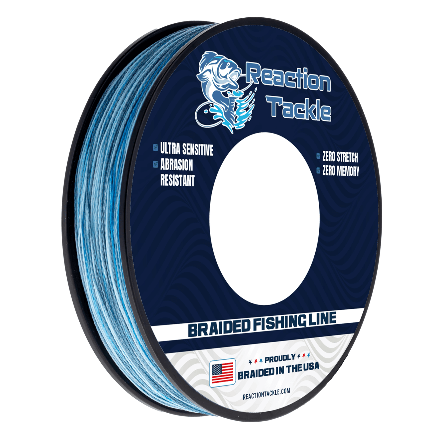 Reaction Tackle BRAIDED IN THE USA Fishing Line - 4X - NEW - Angler's Pro Tackle & Outdoors