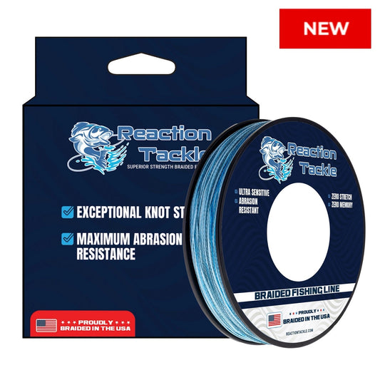 Reaction Tackle BRAIDED IN THE USA Fishing Line - 4X - NEW - Angler's Pro Tackle & Outdoors