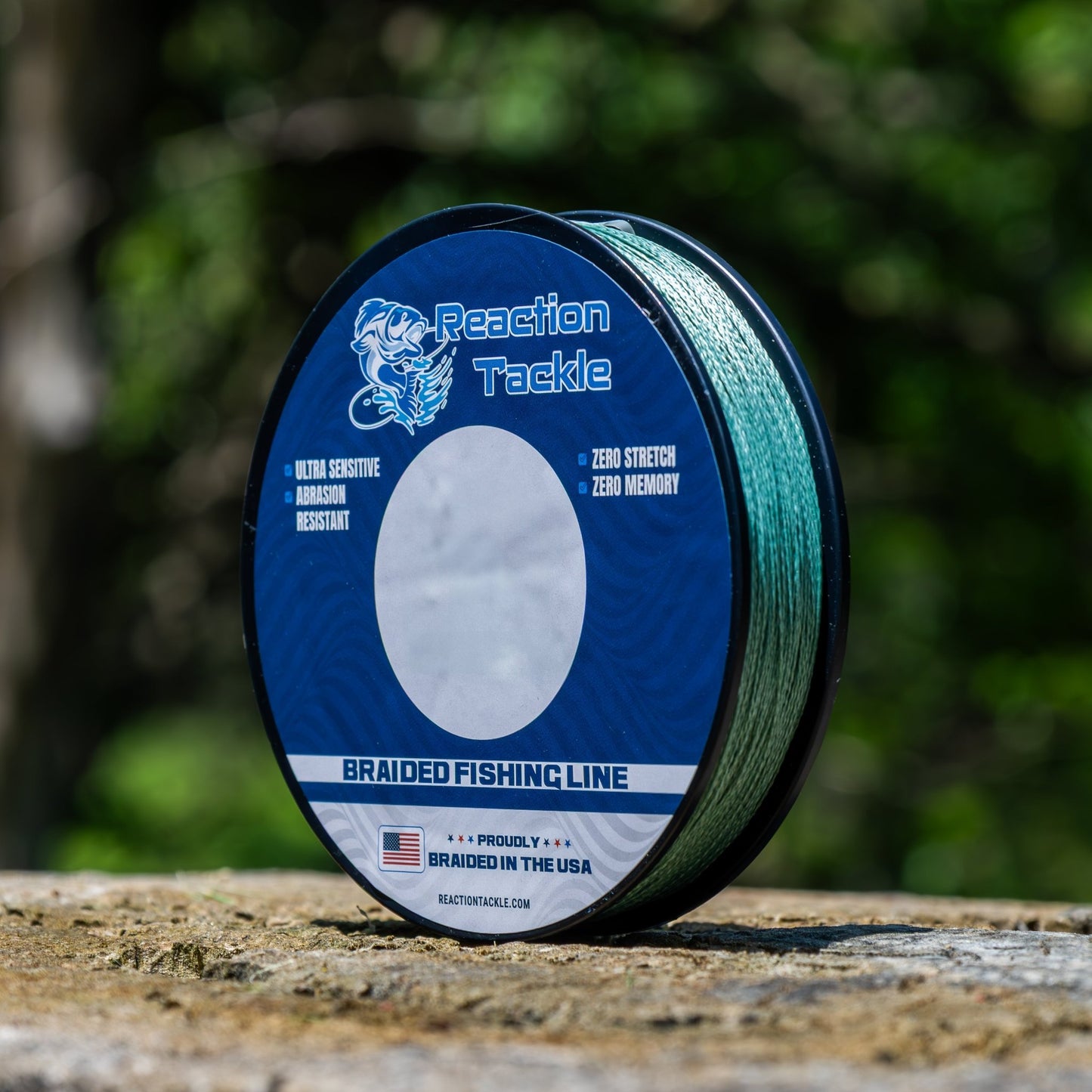 Reaction Tackle BRAIDED IN THE USA Fishing Line - 4X - NEW - Angler's Pro Tackle & Outdoors