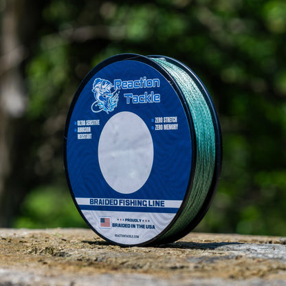 Reaction Tackle BRAIDED IN THE USA Fishing Line - 4X - NEW - Angler's Pro Tackle & Outdoors