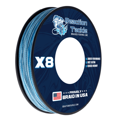 Reaction Tackle BRAIDED IN THE USA Fishing Line - 8X - NEW - Angler's Pro Tackle & Outdoors