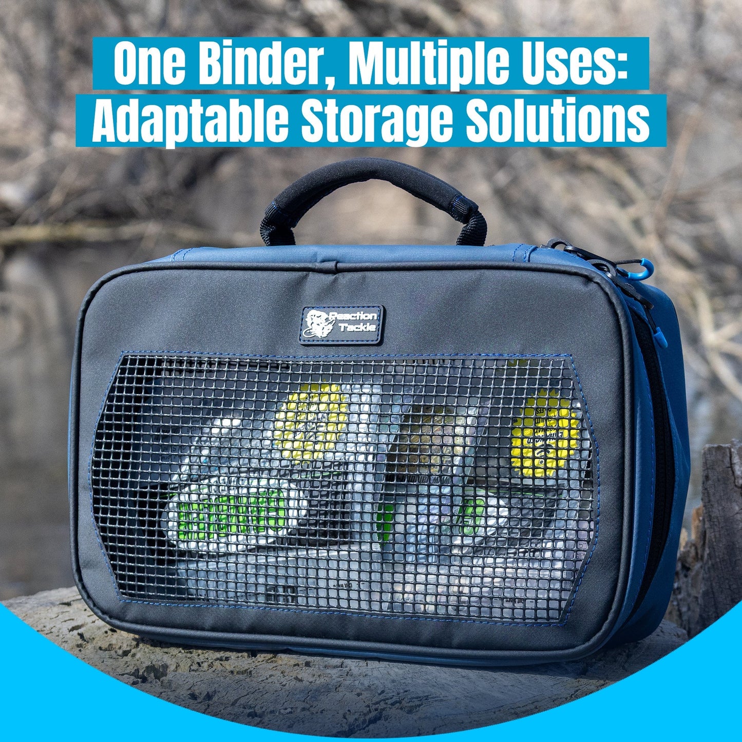 Reaction Tackle Breathable Mesh Bait Binder and Tackle Storage - New - Angler's Pro Tackle & Outdoors
