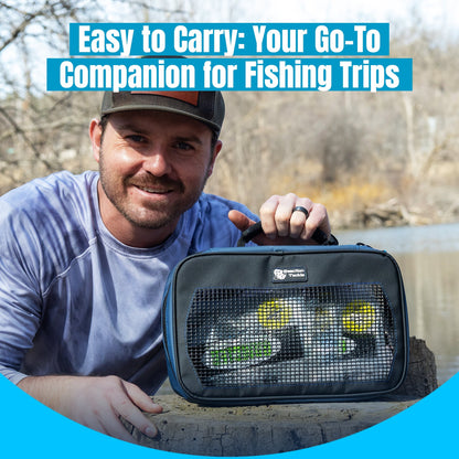 Reaction Tackle Breathable Mesh Bait Binder and Tackle Storage - New - Angler's Pro Tackle & Outdoors