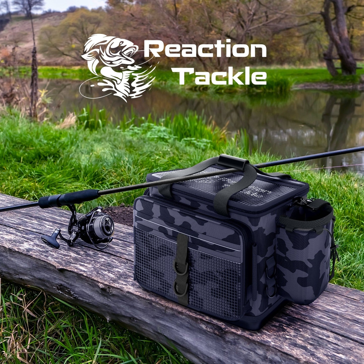 Reaction Tackle Camo Tackle Bag - Angler's Pro Tackle & Outdoors