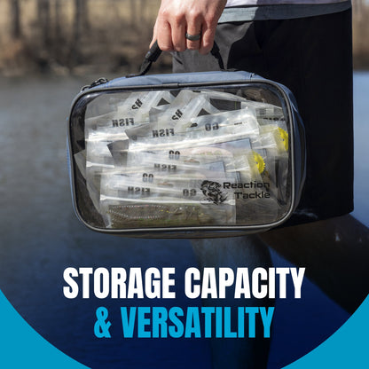 Reaction Tackle Clear Bait Binder and Tackle Storage - Angler's Pro Tackle & Outdoors