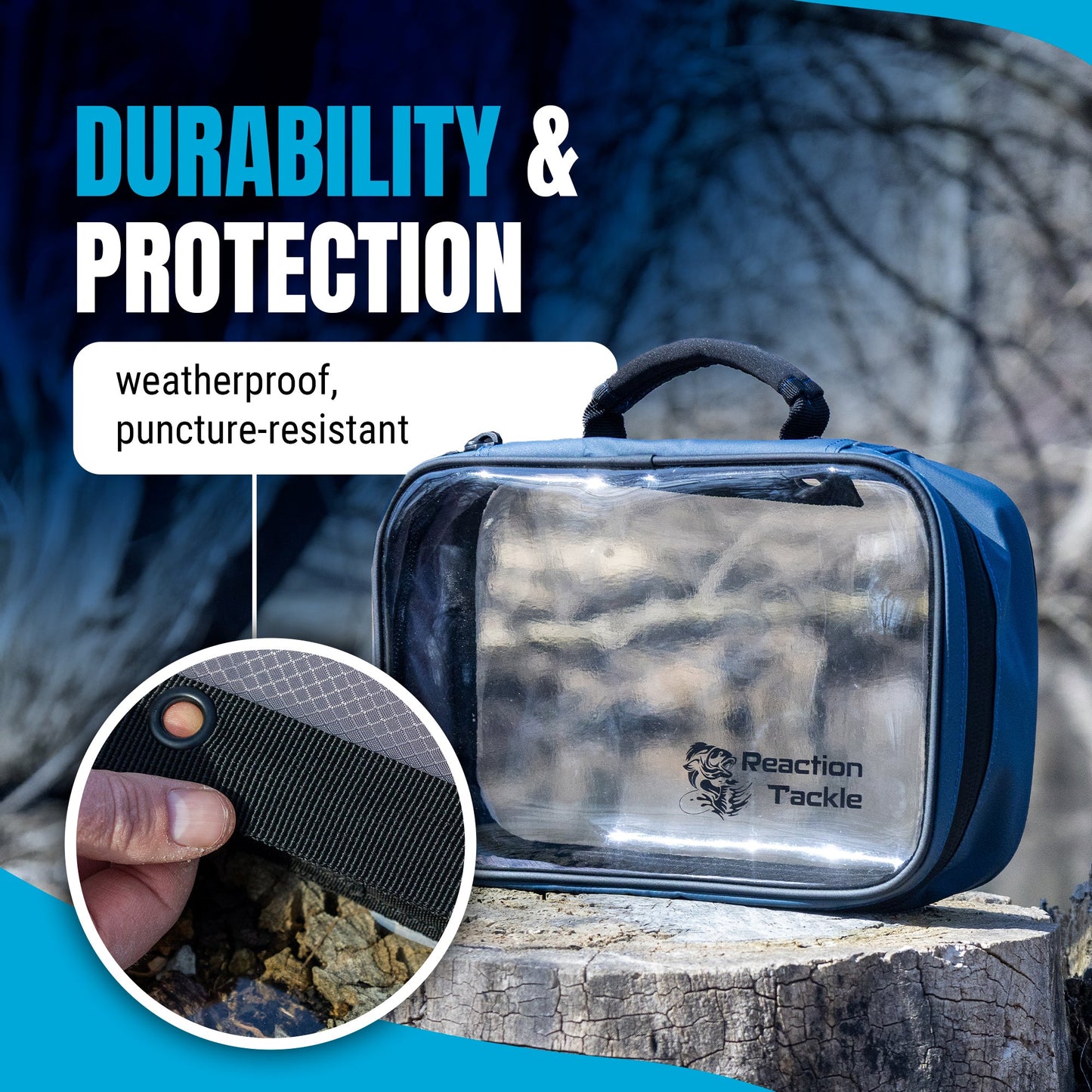 Reaction Tackle Clear Bait Binder and Tackle Storage - Angler's Pro Tackle & Outdoors