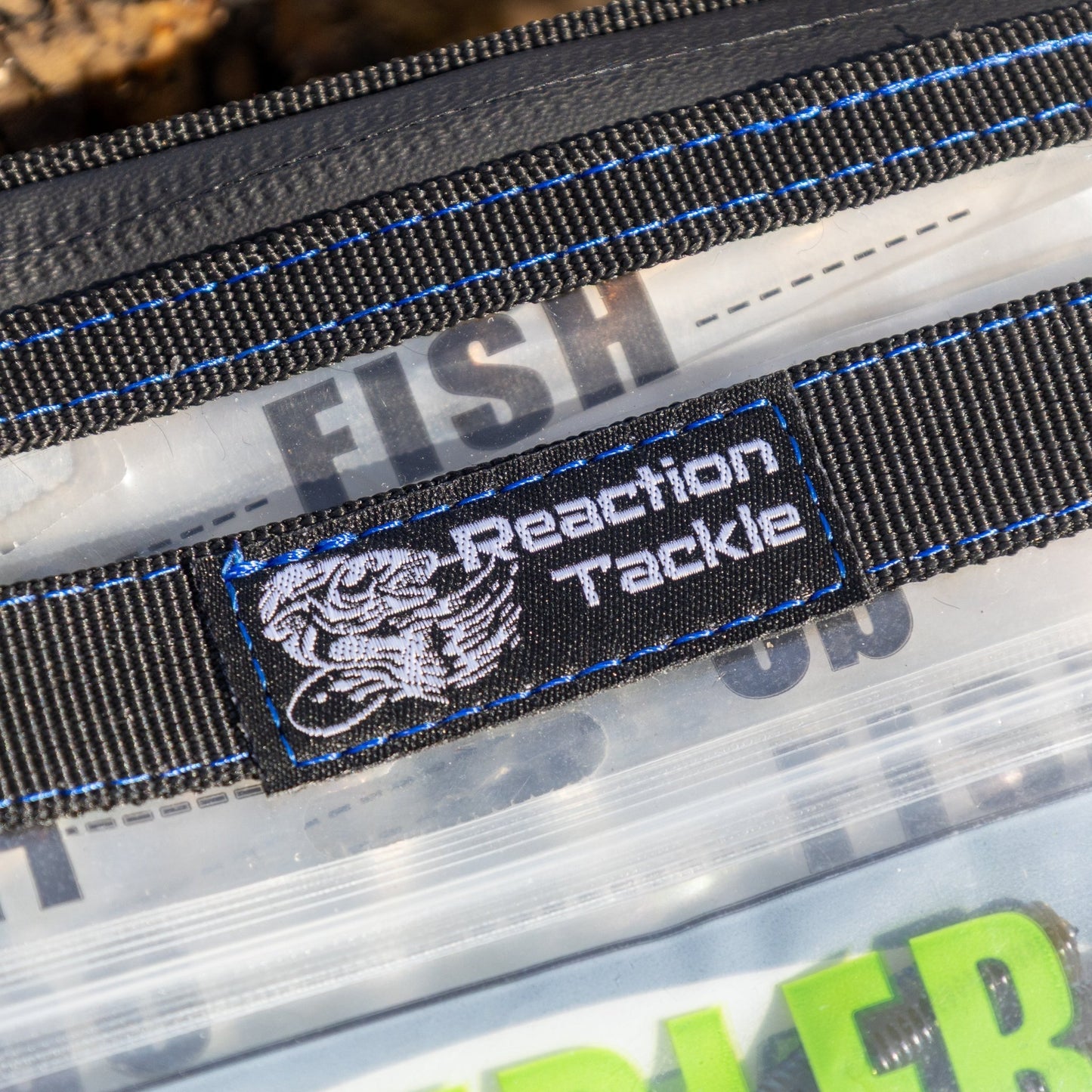 Reaction Tackle Clear Storage Bag Tackle Pak - Water - Resistant Plastic Storage - Angler's Pro Tackle & Outdoors