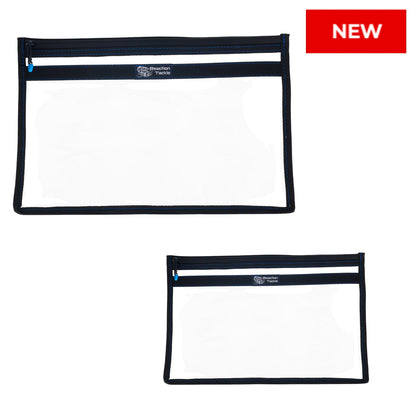 Reaction Tackle Clear Storage Bag Tackle Pak - Water - Resistant Plastic Storage - Angler's Pro Tackle & Outdoors