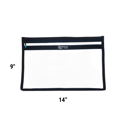 Reaction Tackle Clear Storage Bag Tackle Pak - Water - Resistant Plastic Storage - Angler's Pro Tackle & Outdoors