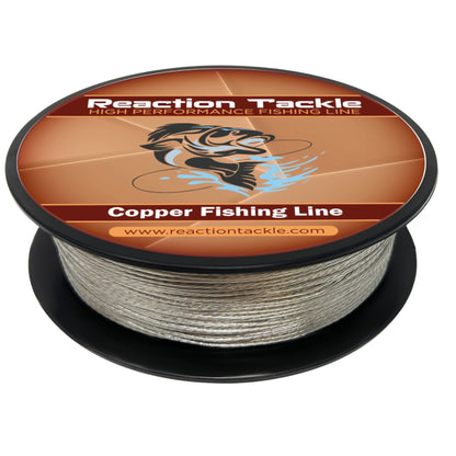 Reaction Tackle Copper Fishing Line - Trolling Wire - Tin Coated - Angler's Pro Tackle & Outdoors