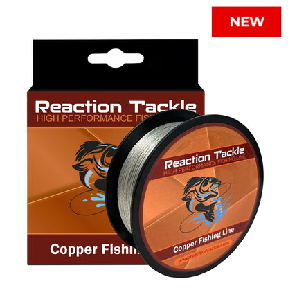 Reaction Tackle Copper Fishing Line - Trolling Wire - Tin Coated - Angler's Pro Tackle & Outdoors