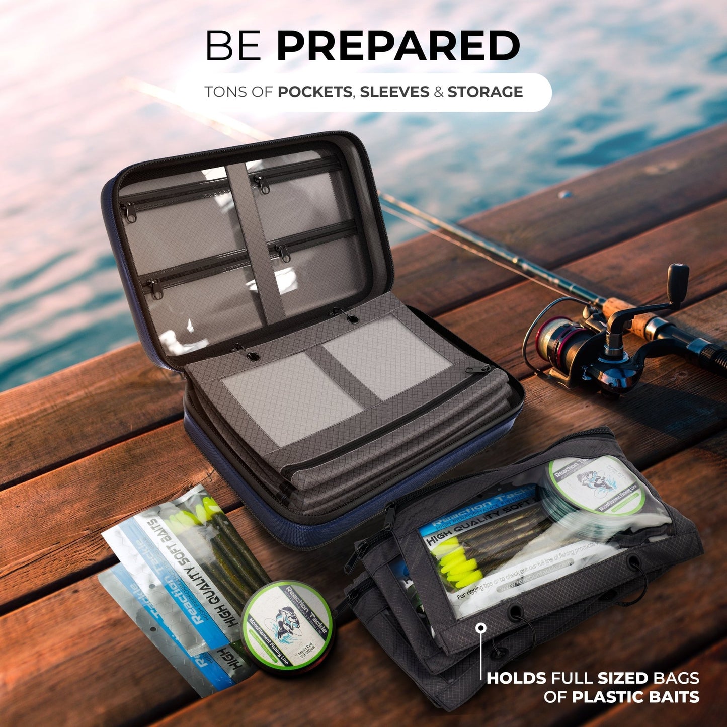 Reaction Tackle Deluxe Bait Binder - Tackle Storage - Angler's Pro Tackle & Outdoors