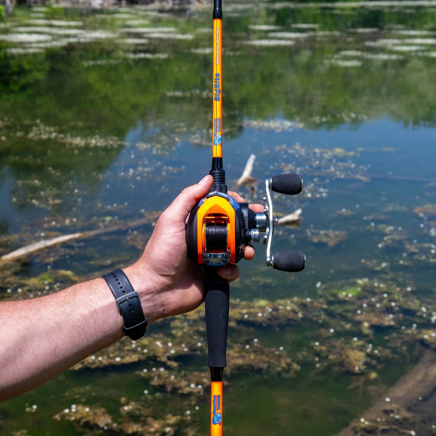 Reaction Tackle Fishing Rod and Baitcasting Reel Combo - Big Bite - NEW - Angler's Pro Tackle & Outdoors
