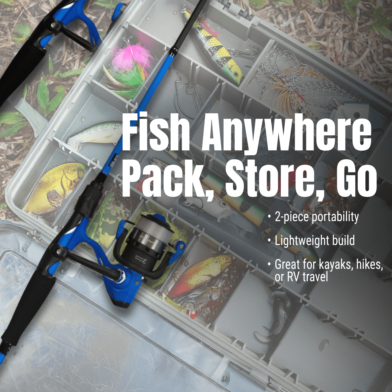 Reaction Tackle Fishing Rod and Spinning Reel Combo – Predator Pro - NEW - Angler's Pro Tackle & Outdoors