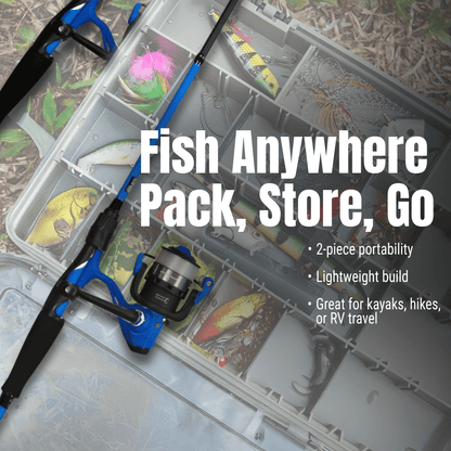 Reaction Tackle Fishing Rod and Spinning Reel Combo – Predator Pro - NEW - Angler's Pro Tackle & Outdoors