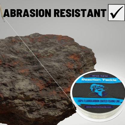 Reaction Tackle Fluorocarbon Coated Fishing Line - Angler's Pro Tackle & Outdoors