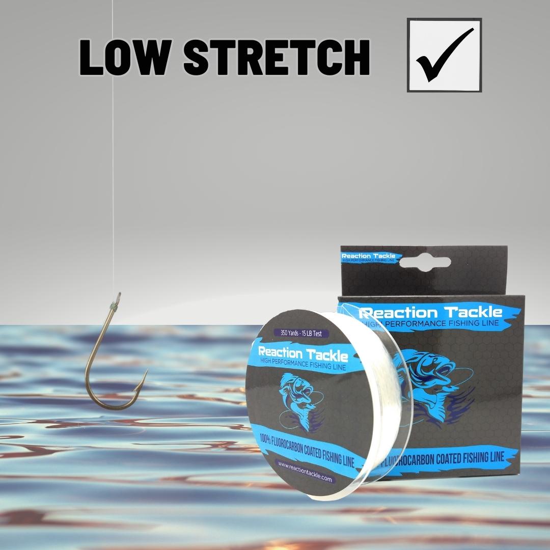 Reaction Tackle Fluorocarbon Coated Fishing Line - Angler's Pro Tackle & Outdoors