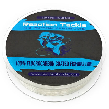 Reaction Tackle Fluorocarbon Coated Fishing Line - Angler's Pro Tackle & Outdoors