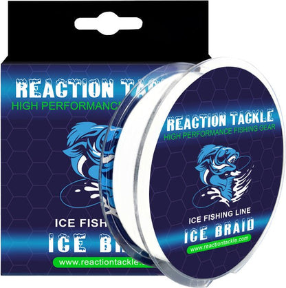 Reaction Tackle Ice Fishing Braided line - 8 Strand - Angler's Pro Tackle & Outdoors