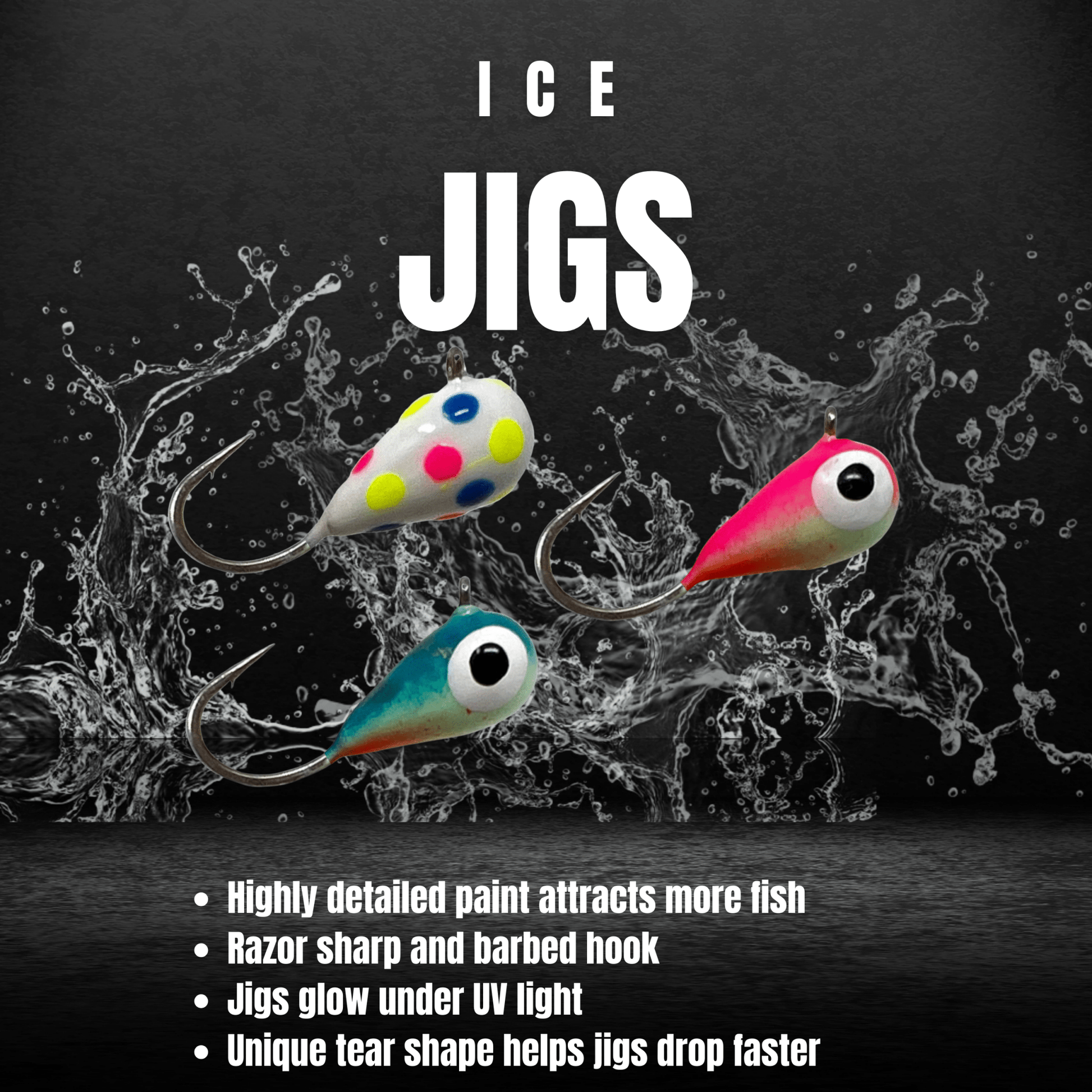 Reaction Tackle Ice Fishing Jigs - Angler's Pro Tackle & Outdoors