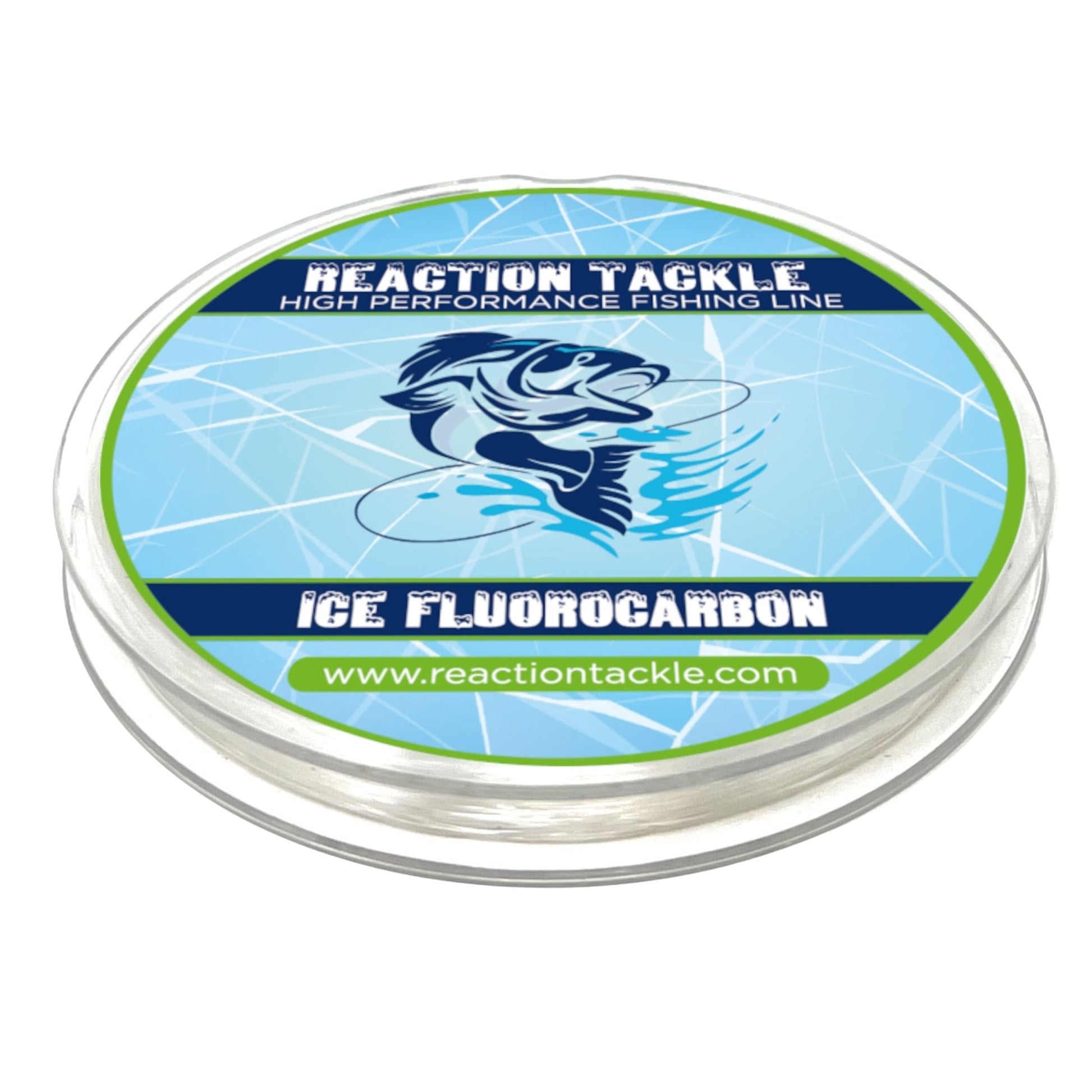 Reaction Tackle Ice Fluorocarbon Fishing Line or Leader - Angler's Pro Tackle & Outdoors