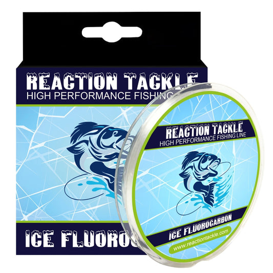 Reaction Tackle Ice Fluorocarbon Fishing Line or Leader - Angler's Pro Tackle & Outdoors