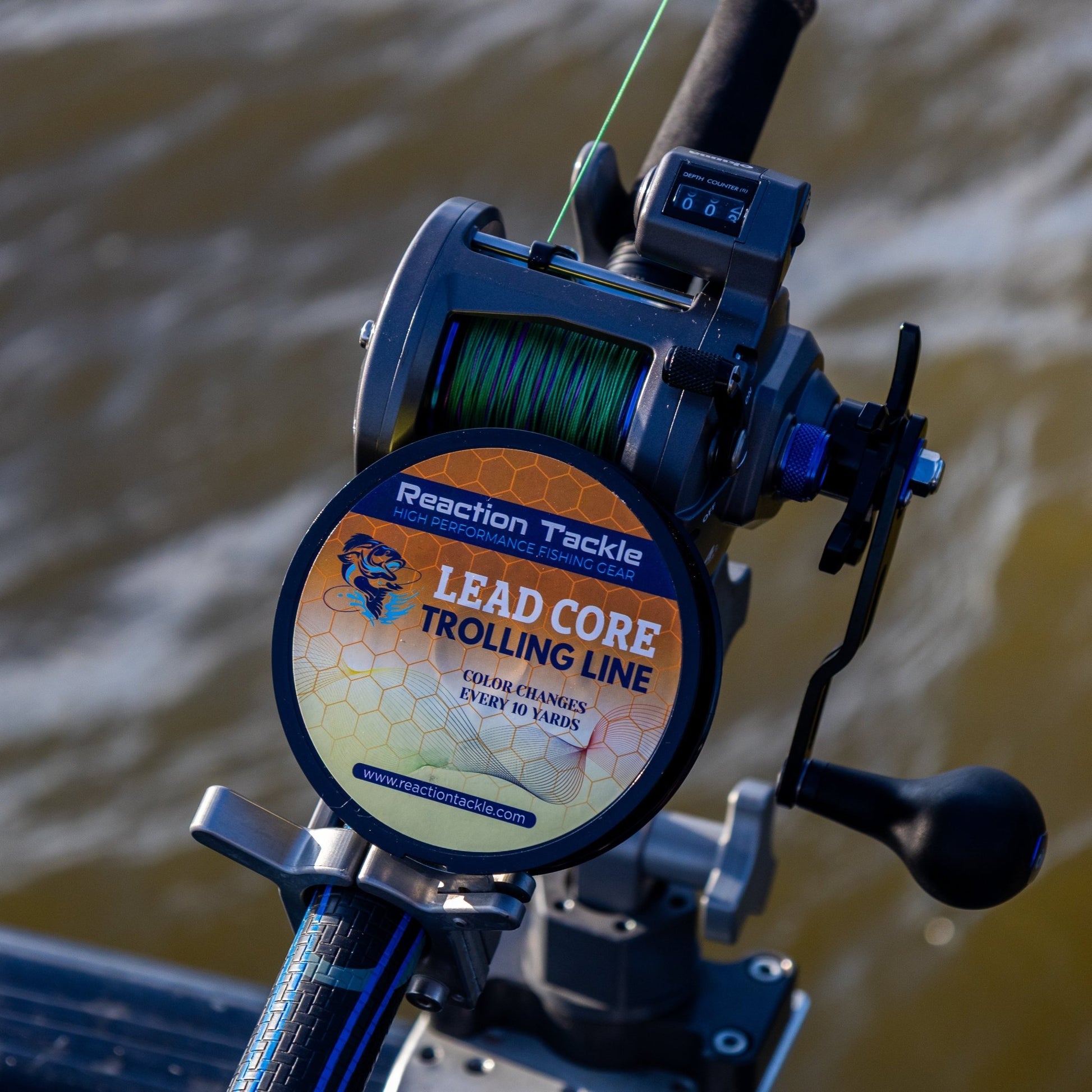 Reaction Tackle Lead Core Metered Trolling Braided Line - Angler's Pro Tackle & Outdoors
