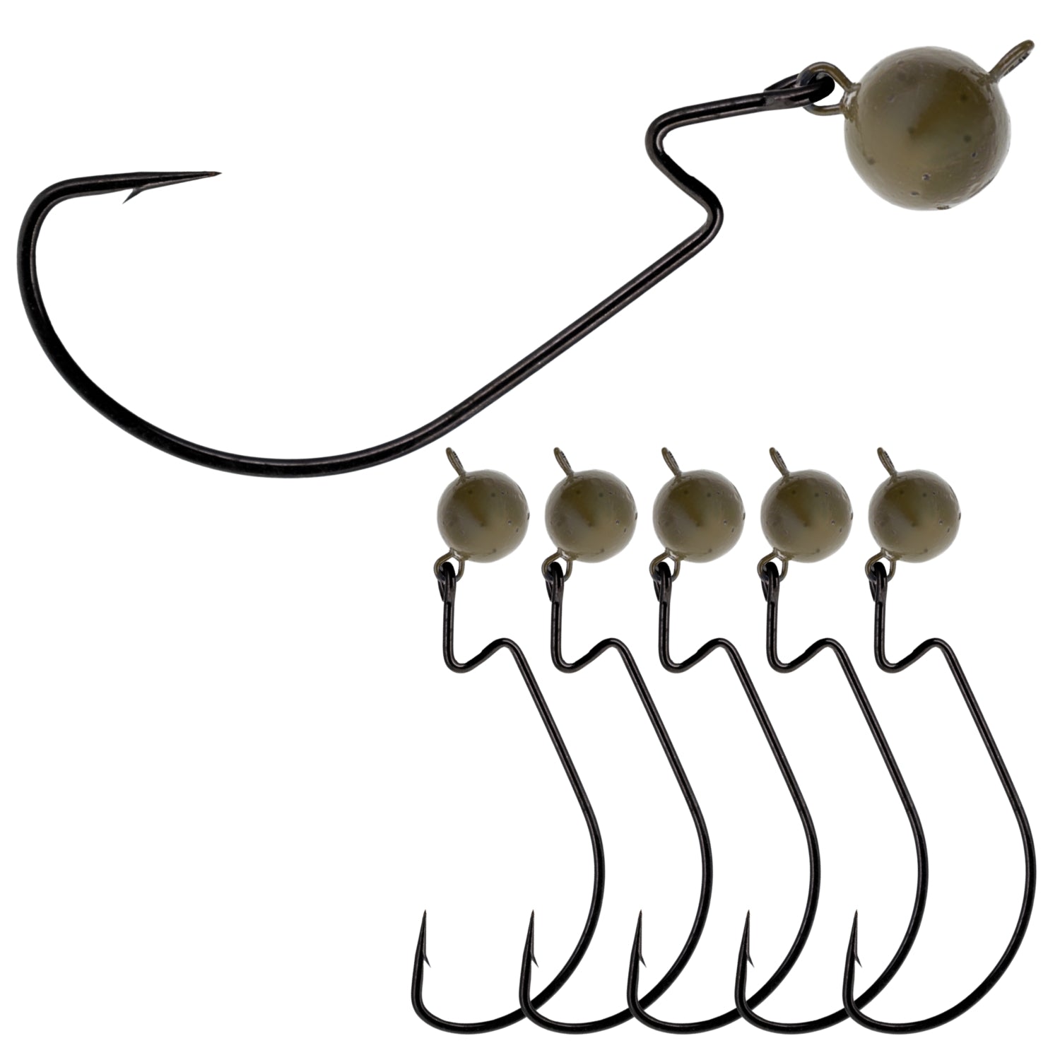 Reaction Tackle Lead Swing Football Jigs - 5 - PACK - Angler's Pro Tackle & Outdoors