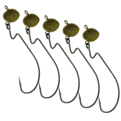 Reaction Tackle Lead Swing Football Jigs - 5 - PACK - Angler's Pro Tackle & Outdoors