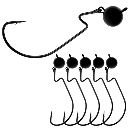 Reaction Tackle Lead Swing Football Jigs - 5 - PACK - Angler's Pro Tackle & Outdoors