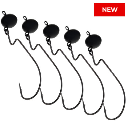 Reaction Tackle Lead Swing Football Jigs - 5 - PACK - Angler's Pro Tackle & Outdoors