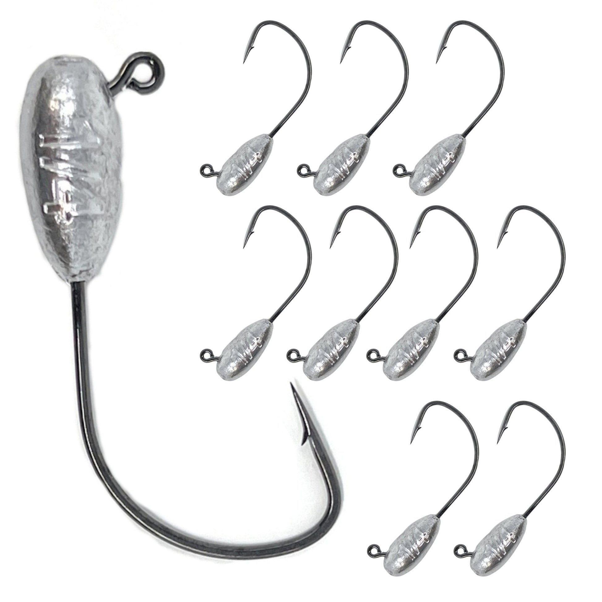 Reaction Tackle Lead Tube Jig Heads - 10 - Pack - Angler's Pro Tackle & Outdoors