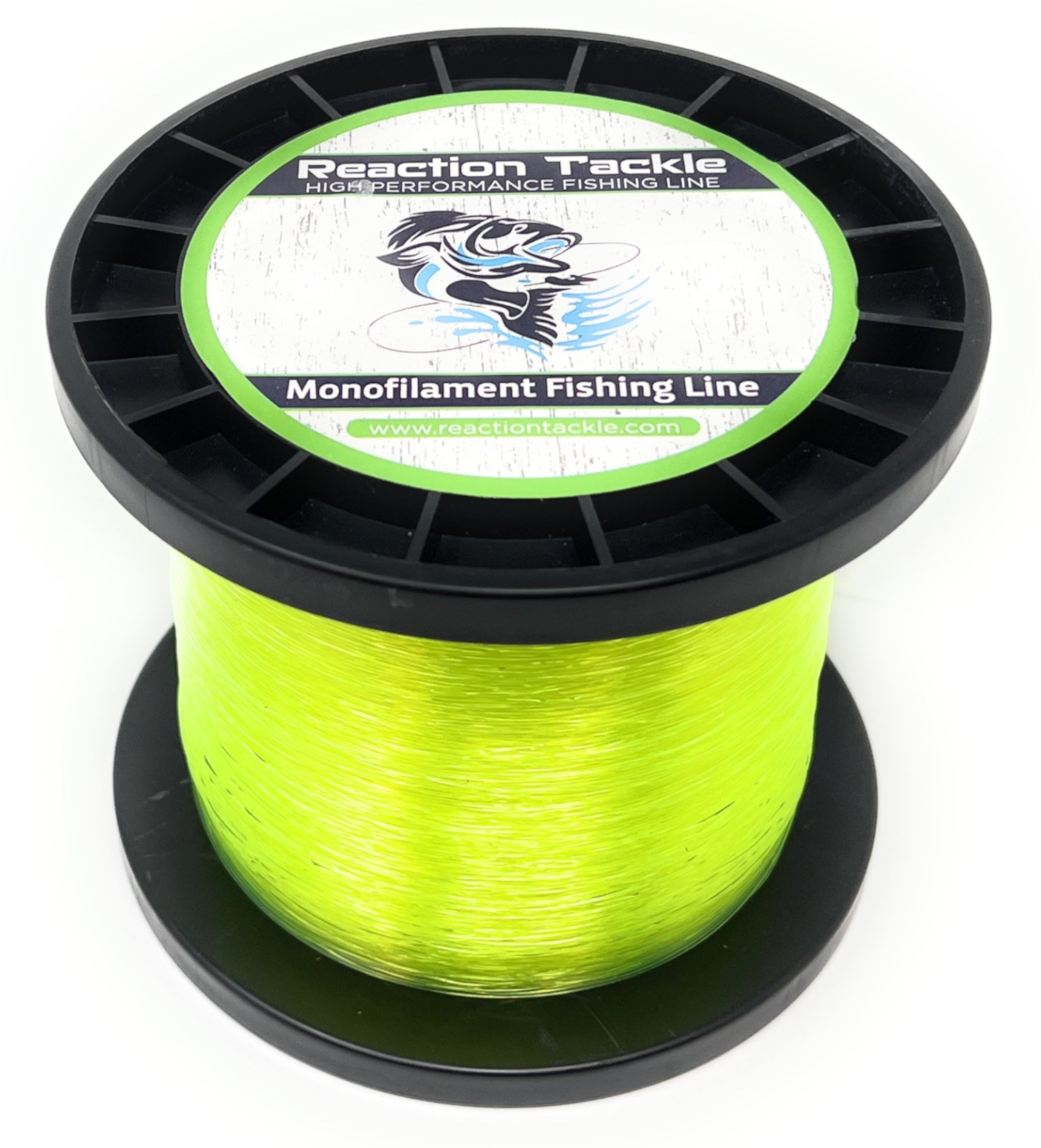 Reaction Tackle Nylon Monofilament Fishing Line - 1 Pound Jumbo Spools - Angler's Pro Tackle & Outdoors