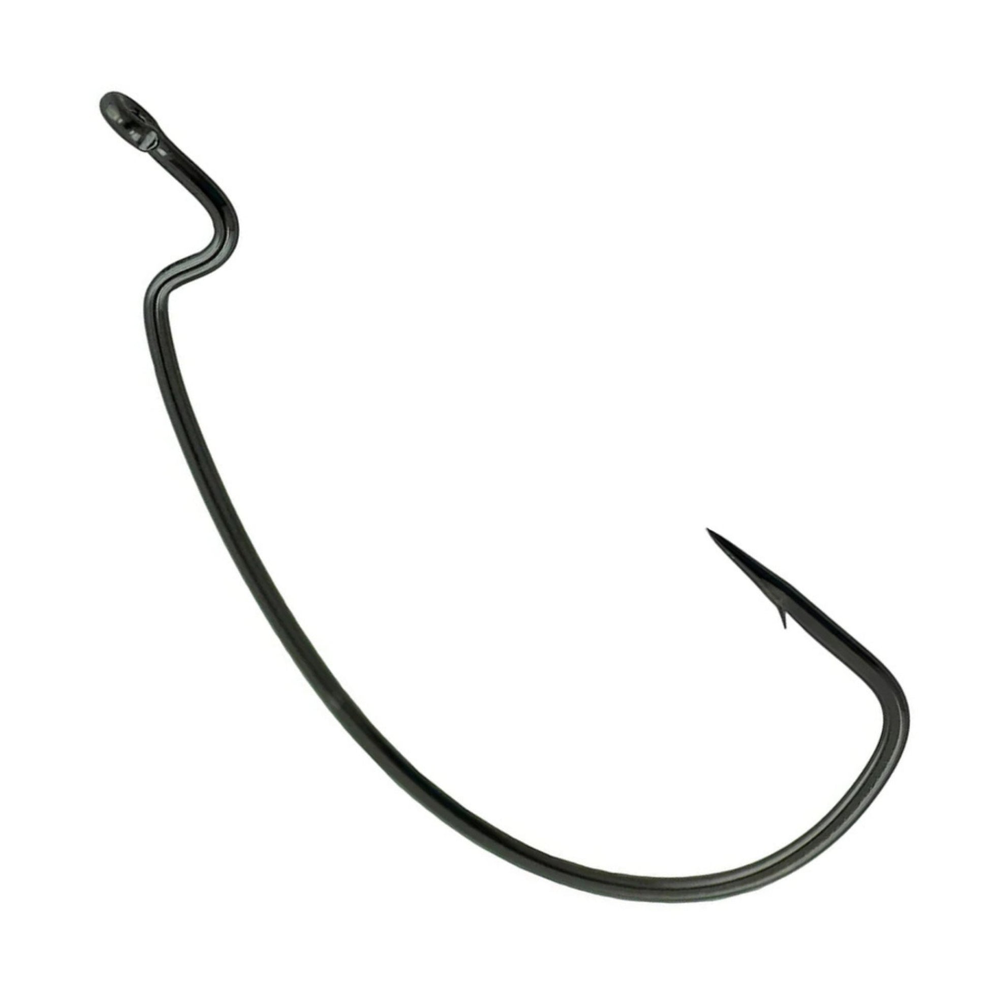 Reaction Tackle Offset EWG Worm Hooks (25 - Pack) - Angler's Pro Tackle & Outdoors