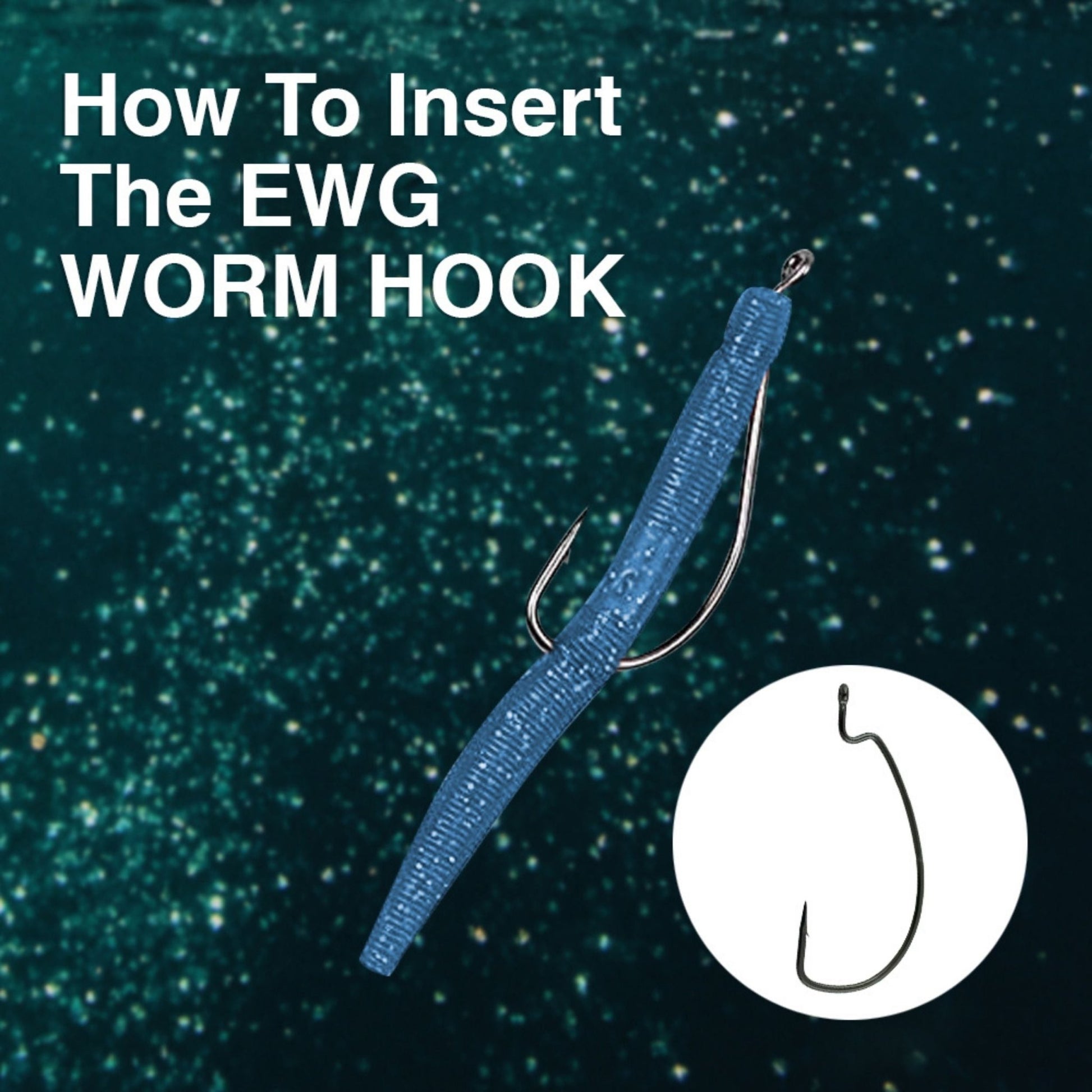 Reaction Tackle Offset EWG Worm Hooks (25 - Pack) - Angler's Pro Tackle & Outdoors