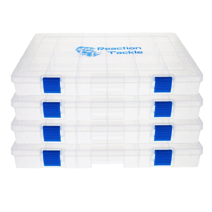 Reaction Tackle Plastic Tackle Trays: 2 - Pk or 4 - Pk - Angler's Pro Tackle & Outdoors