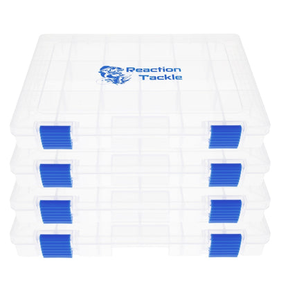 Reaction Tackle Plastic Tackle Trays: 2 - Pk or 4 - Pk - Angler's Pro Tackle & Outdoors