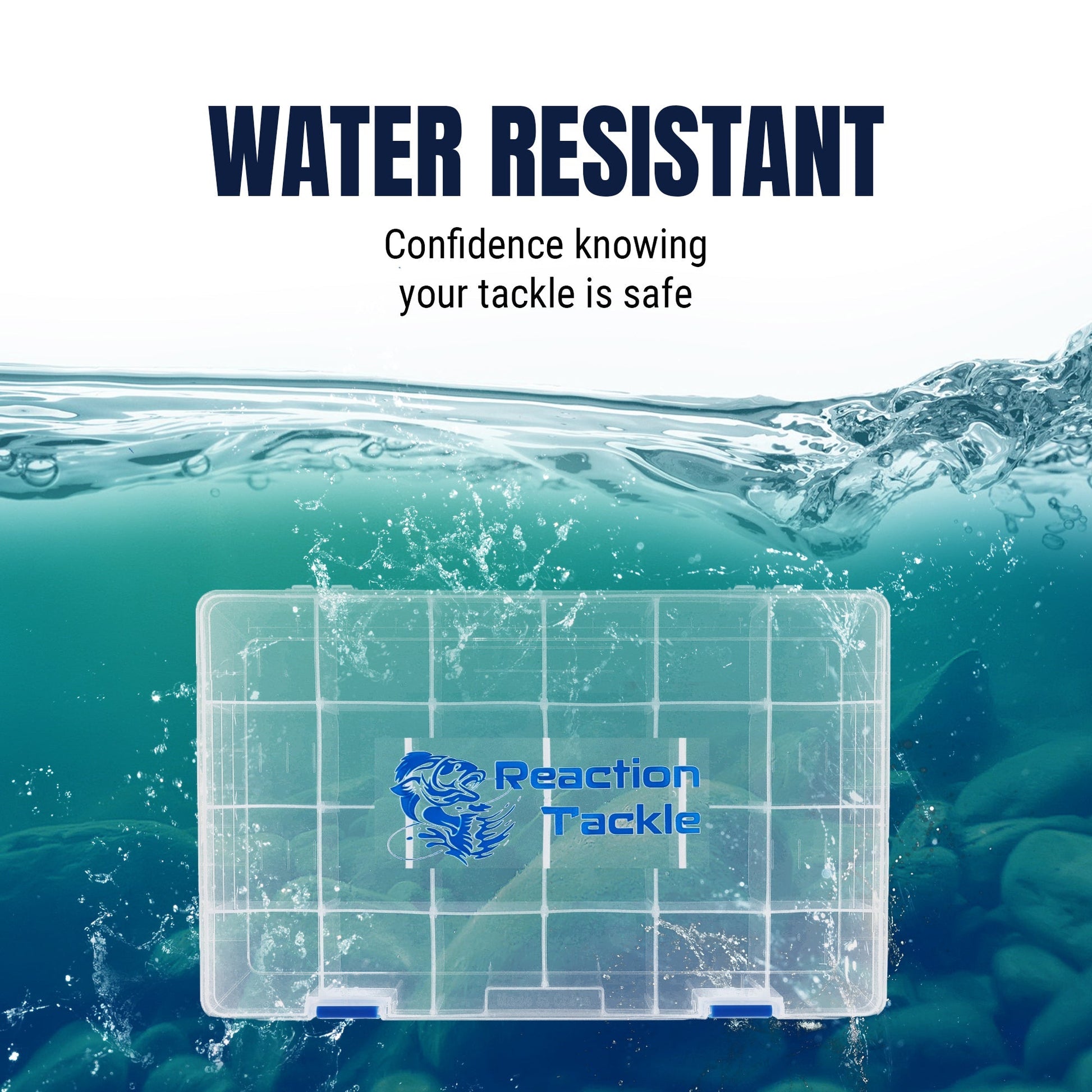 Reaction Tackle Plastic Tackle Trays: 2 - Pk or 4 - Pk - Angler's Pro Tackle & Outdoors