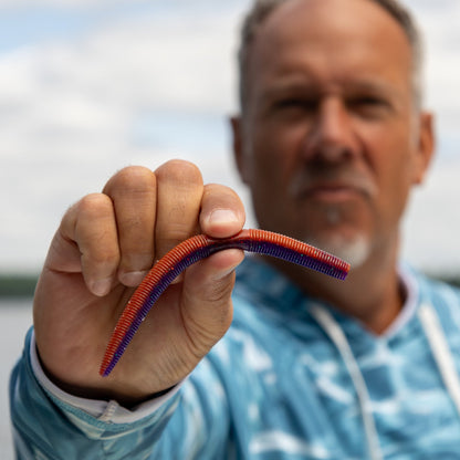 Reaction Tackle Soft Plastic Wacky Worms 5.5in - 24 Pack - Angler's Pro Tackle & Outdoors