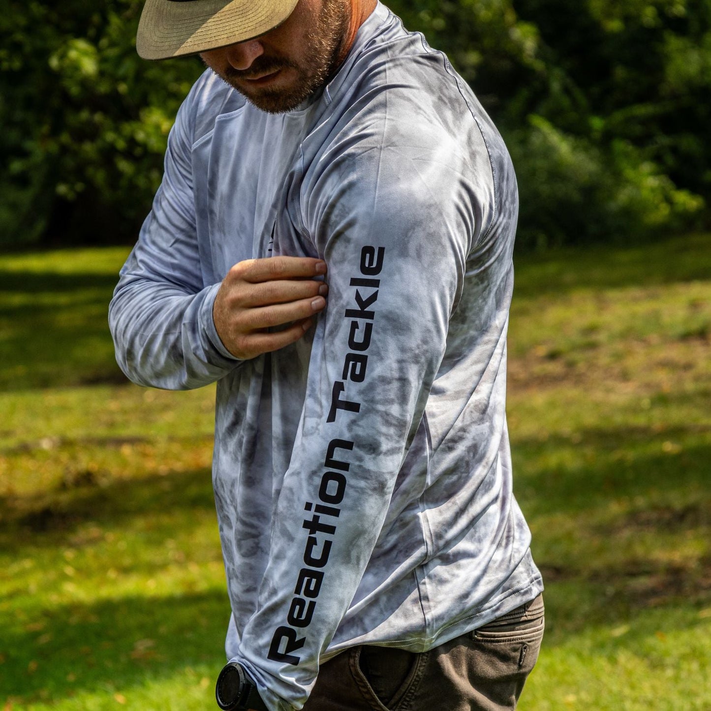 Reaction Tackle SPF UPF 50+ Long Sleeve Fishing Shirt - Angler's Pro Tackle & Outdoors