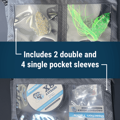 Reaction Tackle Splash Proof Bait Binder and Tackle Storage - Angler's Pro Tackle & Outdoors