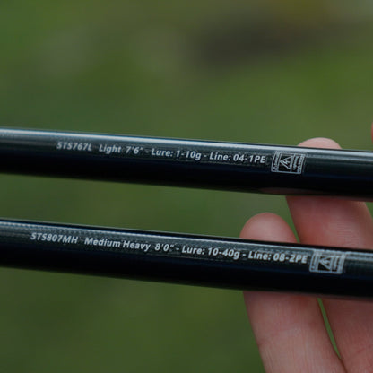 Reaction Tackle Telescopic Spinning Rod – Carbon Travel Fishing Rod – Collapsible Rod for Freshwater and Saltwater - NEW - Angler's Pro Tackle & Outdoors