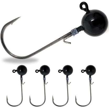 Reaction Tackle Tungsten Ball Jig Heads (5 - Pack) - Angler's Pro Tackle & Outdoors